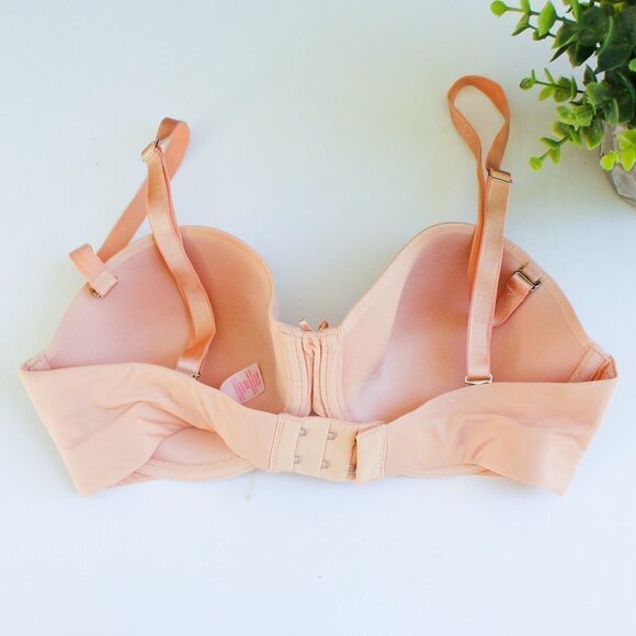 Victoria's Secret 34D Pink Lined Strapless Bra - Picture 3 of 5